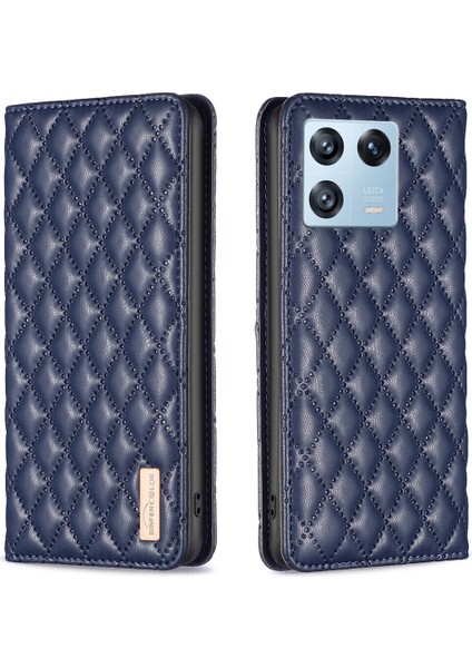 Xiaomi 13 Pro Için Kılıf Pu Deri Manyetik Toka Flip Folyo Koruyucu Kapak Tutucu Kılıf (Yurt Dışından)
