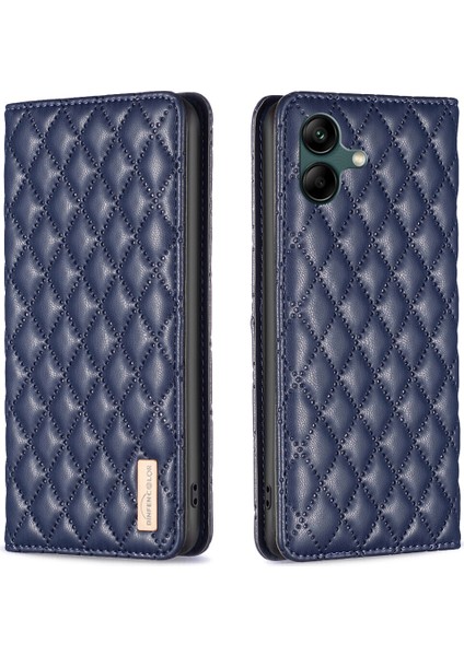 Samsung Galaxy A04 4g Için Kılıf Pu Deri Manyetik Toka Flip Folyo Koruyucu Kapak Tutucu Kılıf (Yurt Dışından)