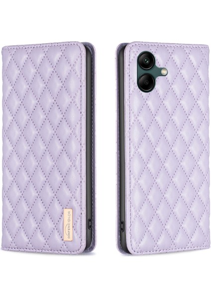 Samsung Galaxy A04 4g Için Kılıf Pu Deri Manyetik Toka Flip Folyo Koruyucu Kapak Tutucu Kılıf (Yurt Dışından)