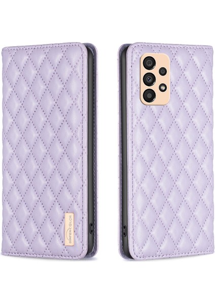 Samsung Galaxy A33 5g Için Kılıf Pu Deri Manyetik Toka Flip Folyo Koruyucu Kapak Tutucu Kılıf (Yurt Dışından)
