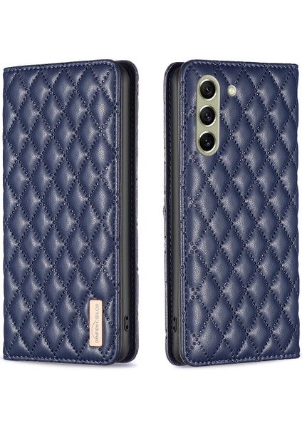 Samsung Galaxy S21 Fe Için Kılıf Pu Deri Manyetik Toka Flip Folyo Koruyucu Kapak Tutucu Kılıf (Yurt Dışından)