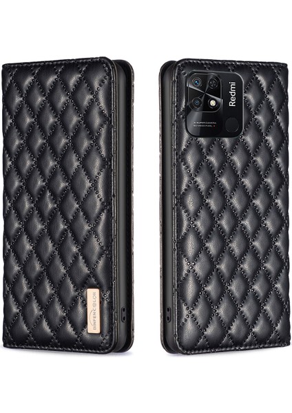 Xiaomi Redmi 10 Için Kılıf Pu Deri Manyetik Toka Flip Folyo Koruyucu Kapak Tutucu Kılıf (Yurt Dışından)