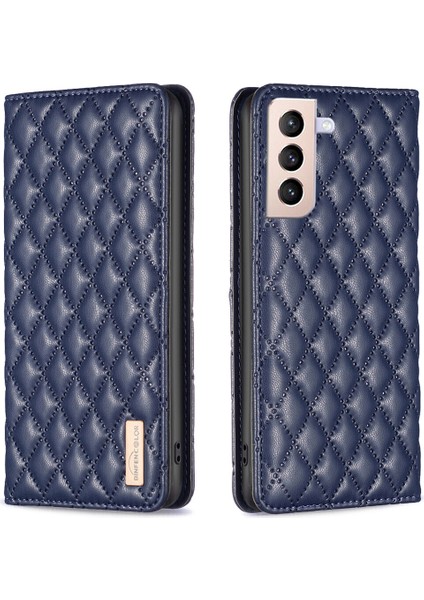 Samsung Galaxy S21 Plus Için Kılıf Pu Deri Manyetik Toka Flip Folyo Koruyucu Kapak Tutucu Kılıf (Yurt Dışından)