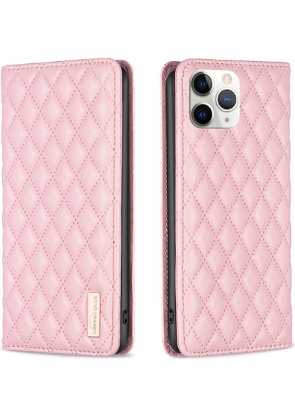 iPhone 11 Pro Max Için Kılıf Pu Deri Manyetik Toka Flip Folyo Koruyucu Kapak Tutucu Kılıf (Yurt Dışından)