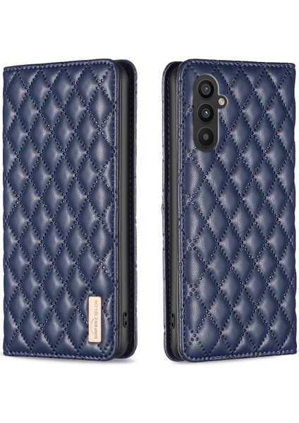 Samsung Galaxy A24 4g Için Kılıf Pu Deri Manyetik Toka Flip Folyo Koruyucu Kapak Tutucu Kılıf (Yurt Dışından)