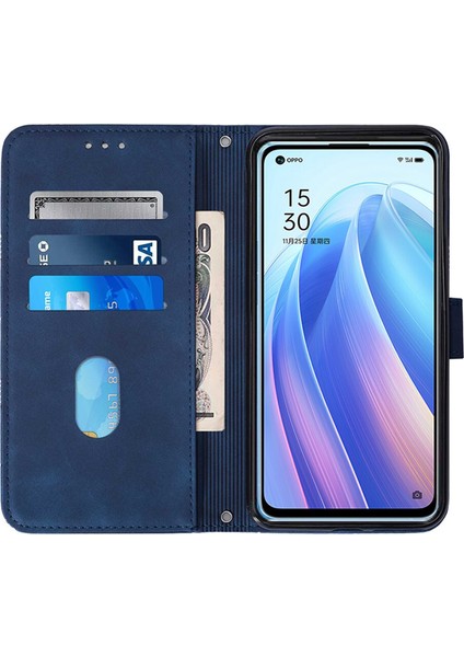 Oppo Find X5 Lite ile Uyumlu Tam Korumalı Yumuşak Pu Deri Kapaklı Cüzdan Telefon Kılıfı, Kart Tutuculu ve Uzun Askılı (Yurt Dışından) indirimleri