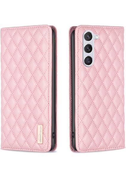 Samsung Galaxy S23 Için Kılıf Pu Deri Manyetik Toka Flip Folyo Koruyucu Kapak Tutucu Kılıf (Yurt Dışından)