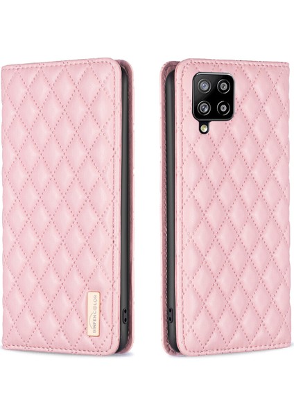 Samsung Galaxy A42 5g Için Kılıf Pu Deri Manyetik Toka Flip Folyo Koruyucu Kapak Tutucu Kılıf (Yurt Dışından)