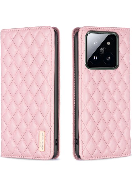 Xiaomi 14 Için Kılıf Pu Deri Manyetik Toka Flip Folyo Koruyucu Kapak Tutucu Kılıf (Yurt Dışından)
