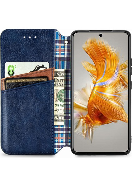Huawei Mate 50 Cüzdan Kılıfı ile Uyumlu, Kart Tutuculu, Pu Deri Flip Kickstand Kapak (Yurt Dışından) modelleri