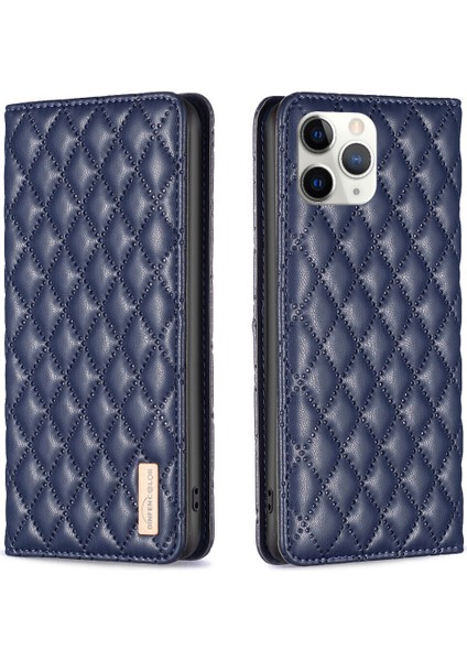 iPhone 11 Pro Için Kılıf Pu Deri Manyetik Toka Flip Folyo Koruyucu Kapak Tutucu Kılıf (Yurt Dışından)