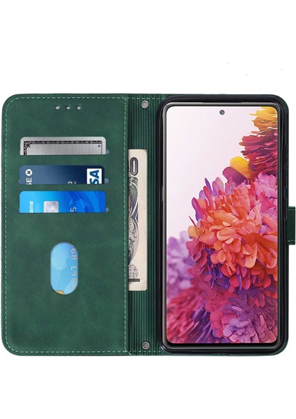 Samsung Galaxy S20 Fe ile Uyumlu Tam Korumalı Yumuşak Pu Deri Kapaklı Cüzdan Telefon Kılıfı, Kart Tutuculu ve Uzun Askılı (Yurt Dışından) indirimleri