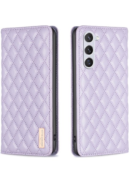 Samsung Galaxy S24 Için Kılıf Pu Deri Manyetik Toka Flip Folyo Koruyucu Kapak Tutucu Kılıf (Yurt Dışından)