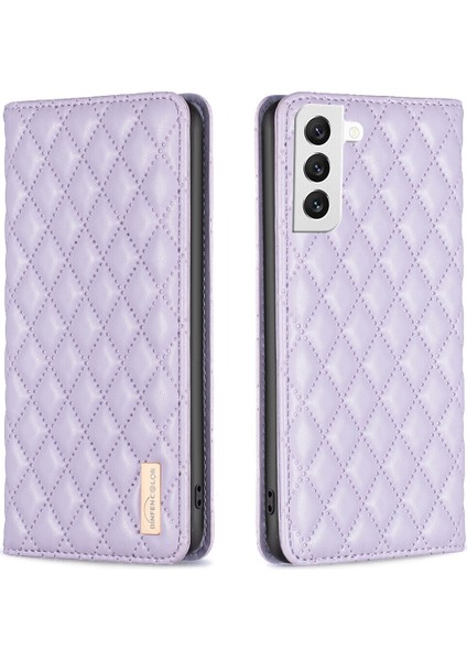 Samsung Galaxy S22 Için Kılıf Pu Deri Manyetik Toka Flip Folyo Koruyucu Kapak Tutucu Kılıf (Yurt Dışından)