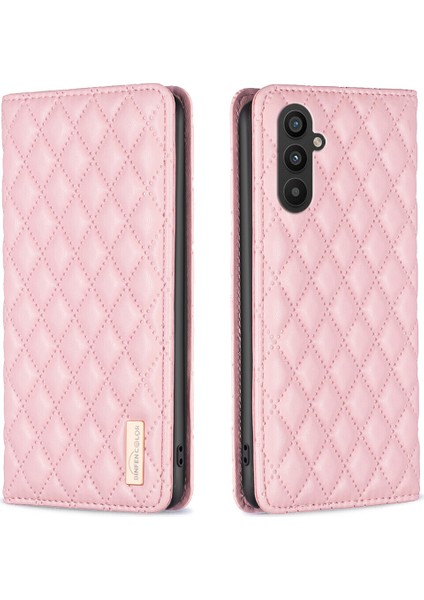 Samsung Galaxy A25 5g Için Kılıf Pu Deri Manyetik Toka Flip Folyo Koruyucu Kapak Tutucu Kılıf (Yurt Dışından)