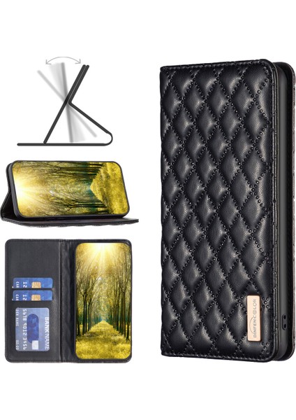 iPhone 11 Pro Için Kılıf Pu Deri Manyetik Toka Flip Folyo Koruyucu Kapak Tutucu Kılıf (Yurt Dışından)
