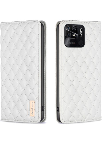 Xiaomi Redmi 10 Için Kılıf Pu Deri Manyetik Toka Flip Folyo Koruyucu Kapak Tutucu Kılıf (Yurt Dışından)