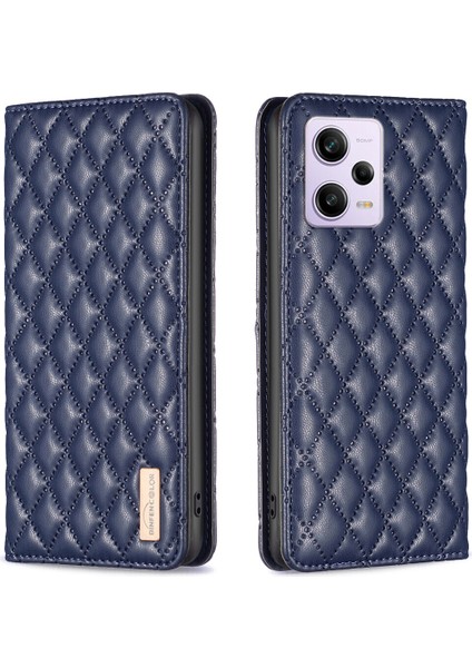 Xiaomi Redmi Note 12 Pro Plus Için Kılıf Pu Deri Manyetik Toka Flip Folyo Koruyucu Kapak Tutucu Kılıf (Yurt Dışından)