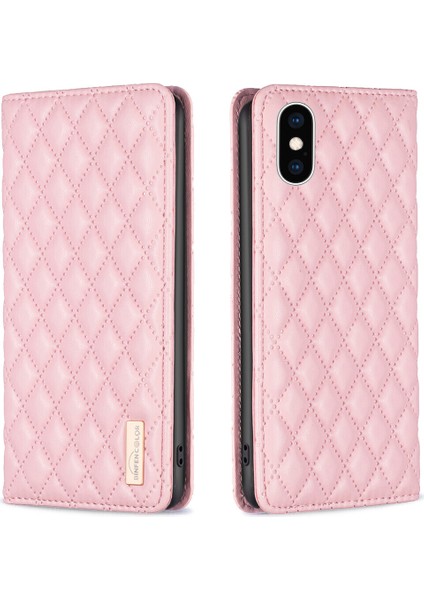 iPhone Xs Max Için Kılıf Pu Deri Manyetik Toka Flip Folyo Koruyucu Kapak Tutucu Kılıf (Yurt Dışından)