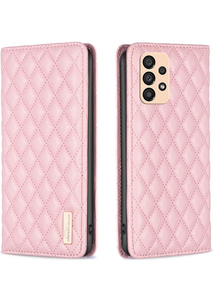 Samsung Galaxy A33 5g Için Kılıf Pu Deri Manyetik Toka Flip Folyo Koruyucu Kapak Tutucu Kılıf (Yurt Dışından)