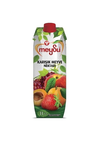 Meysu Karışık Meyve Suyu 1 Lt (6'lı)