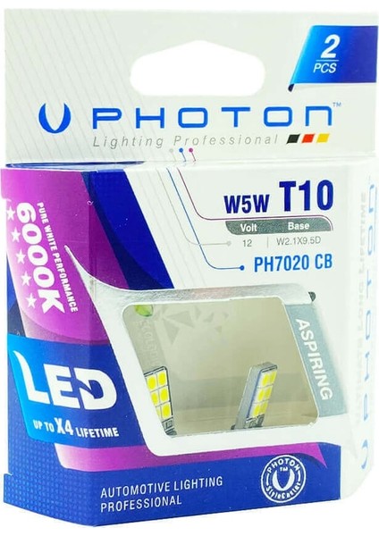 T10 W5W PH7020 4+4 Aspırıng Serıe modelleri