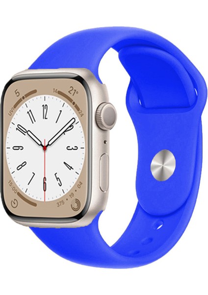 Apple Watch 38 / 40 / 41 mm Uyumlu Silikon Kordon Kayış - FC004