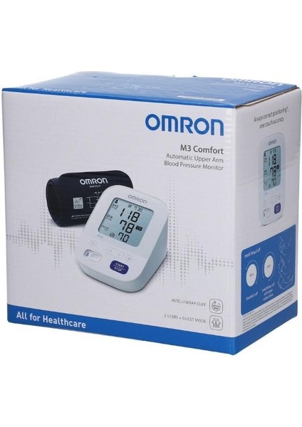 M3 Comfort HEM-7155-E Üst Koldan Ölçer Tansiyon Aleti