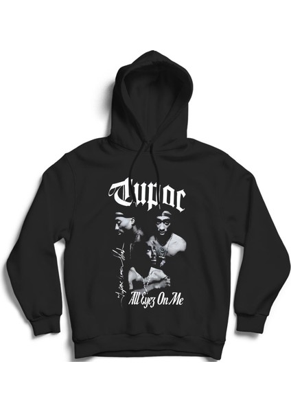 Tupac, Thug Life, 2pac, Rap Hiphop, Legend Kapüşonlu Sweatshirt Hoodie