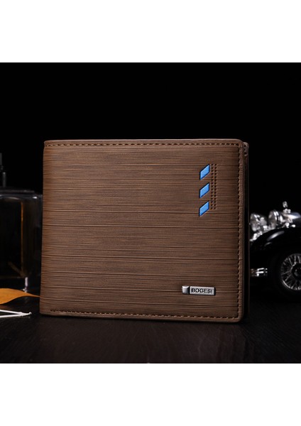 Erkek Kısa Cüzdan Öğrenci Kartlıklı Cüzdan (Yurt Dışından)