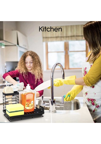 Mutfak Bezi Rafı Sünger Fırça Havlu Drenaj Depolama Rafı (Yurt Dışından) indirimleri