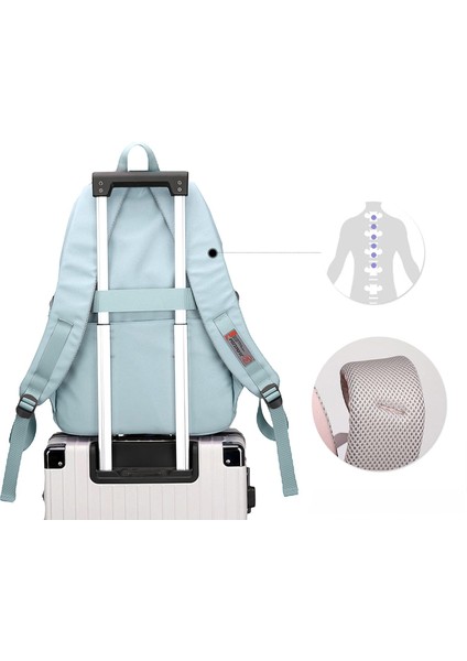 Büyük Kapasiteli Sırt Çantası Oxford Kumaş Su Geçirmez Öğrenci Okul Çantası (Yurt Dışından) indirimleri