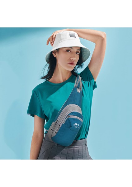 Açık Hava Spor Göğüs Çantası Bisiklet Crossbody Çanta Büyük Kapasiteli Dağcılık Omuz Çantası (Yurt Dışından)