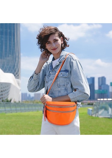Yeni Naylon Omuz Çantası Büyük Kapasiteli Crossbody Çanta Moda Kabuk Çanta (Yurt Dışından)
