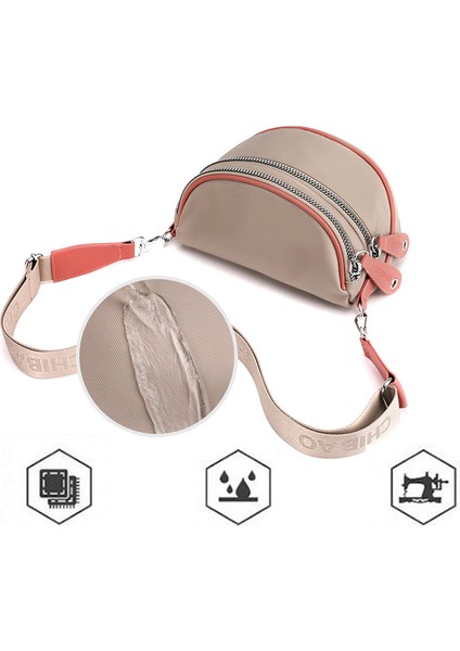 Yeni Naylon Omuz Çantası Büyük Kapasiteli Crossbody Çanta Moda Kabuk Çanta (Yurt Dışından)