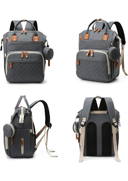 Büyük Kapasiteli Taşınabilir Anne ve Bebek Sırt Çantası Çok Bölmeli Şişe Bebek Bezi Çantası (Yurt Dışından) modelleri