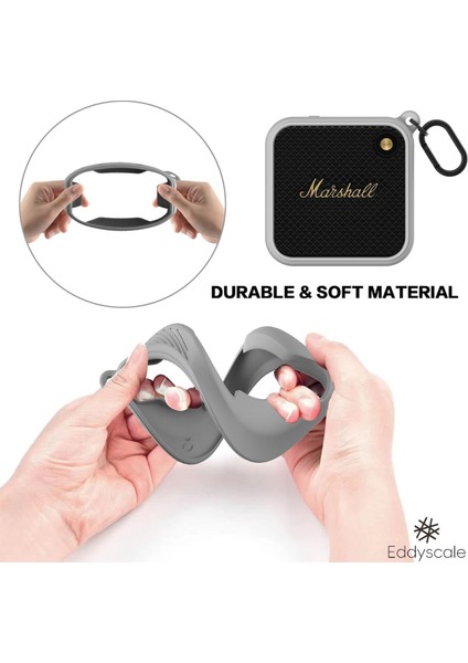 Marshall Wıllen Silikon Kılıf Için Eddyscale (Yurt Dışından)