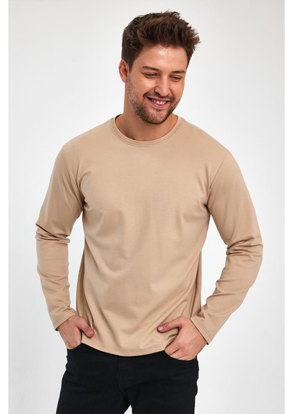 Alexander Gardi Bisiklet Yaka Basic Regular Fit Sweatshirt (E23-00160 00)