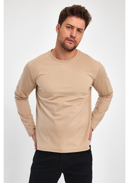 Alexander Gardi Bisiklet Yaka Basic Regular Fit Sweatshirt (E23-00160 00)