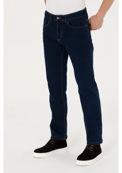 Erkek Lacivert Pantolon (Jean) 50273298-DN0029