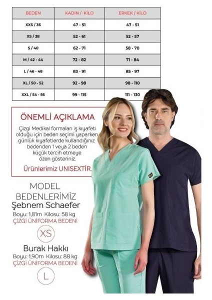 Akça Medikal Gül Kurusu Lüks Likralı Greys Takım