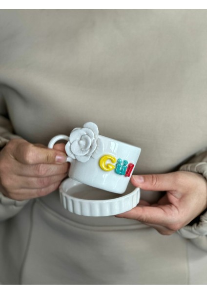 Gül Figürlü Isimli Mug fiyatları