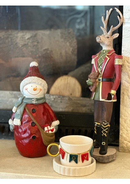 Yılbaşı Temalı Fincan