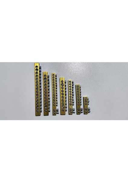 Pano Topraklama Klemensi 5 Delikli 9*6,5mm (2001)