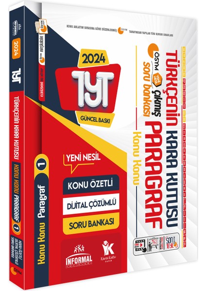 YKS-TYT'nin Kara Kutusu Sözel Altın Paket Set Konu Ö.dijital Çözümlü ÖSYM Çıkmış Soru Bankası fırsatları