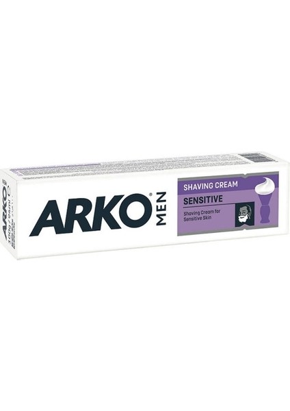 Arko Men Tıraş Kremi 90 Gr. Sensitive (2'Li)