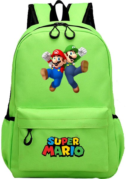 Oyunu Süper Mario Mario Oyun Tarzı Sırt Çantası Öğrenci Okul Çantası Çocuk (Yurt Dışından)