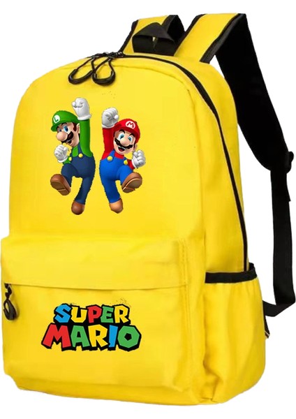 Oyunu Süper Mario Mario Oyun Tarzı Sırt Çantası Öğrenci Okul Çantası Çocuk (Yurt Dışından)
