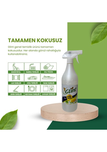 1 Litre %100 Bitkisel Yağ Çözücü Bulaşık Deterjanı Fırın Izgara Yüzey Temizleyici 8684451439330