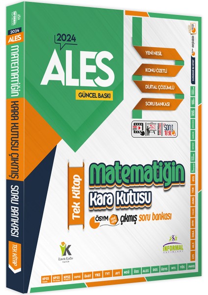 ALES Matematik Tek Kitap ve Geometrinin Kara Kutusu Konu Ö.d.çözümlü Çıkmış Soru Bankası Seti